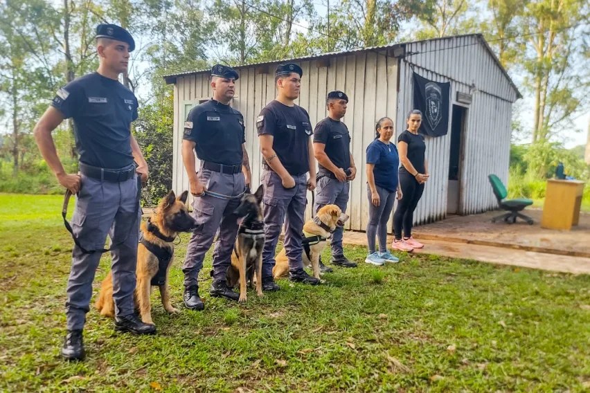 Encuentro de Operatividad K-9 en el Complejo Penitenciario l de Loreto